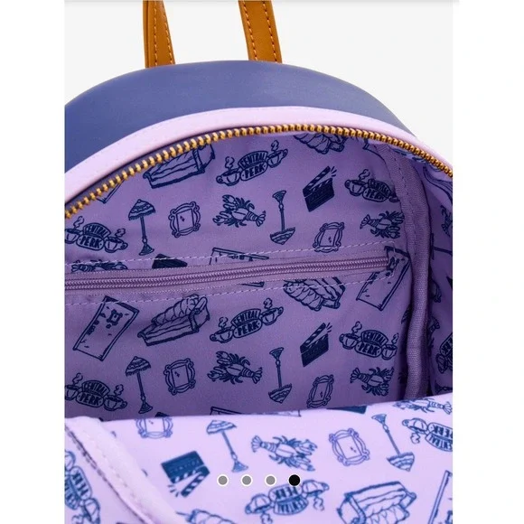 Loungefly Friends tv show themed mini backpack couch - Picture 3 of 3